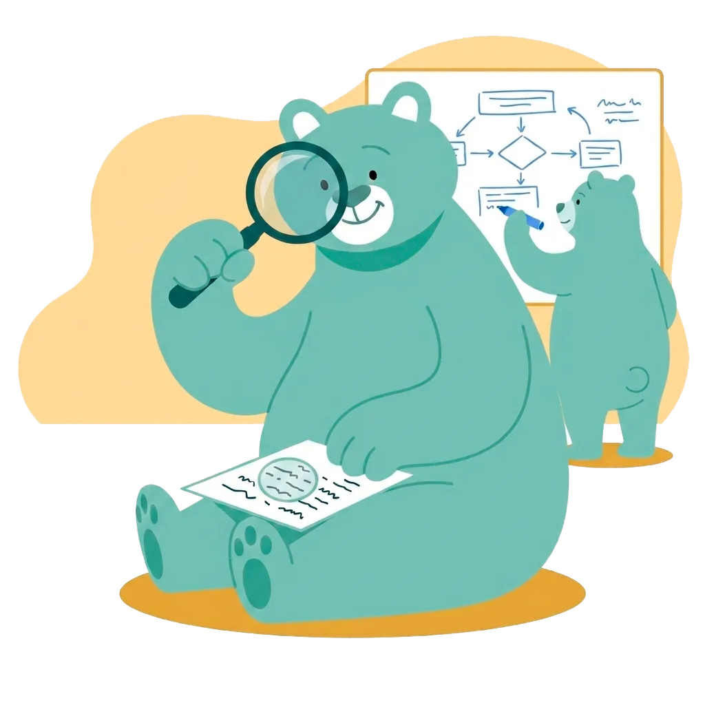 Ozzo bear researching carriers