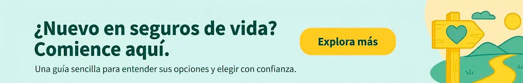 ¿Nuevo en seguros de vida? Comience aquí